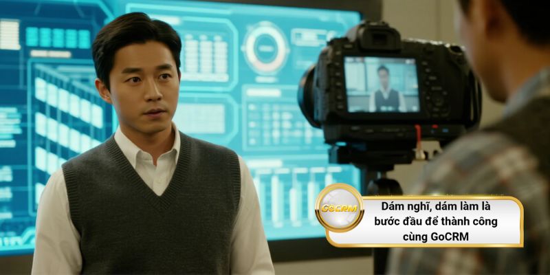Dám nghĩ, dám làm là bước đầu để thành công cùng GoCRM