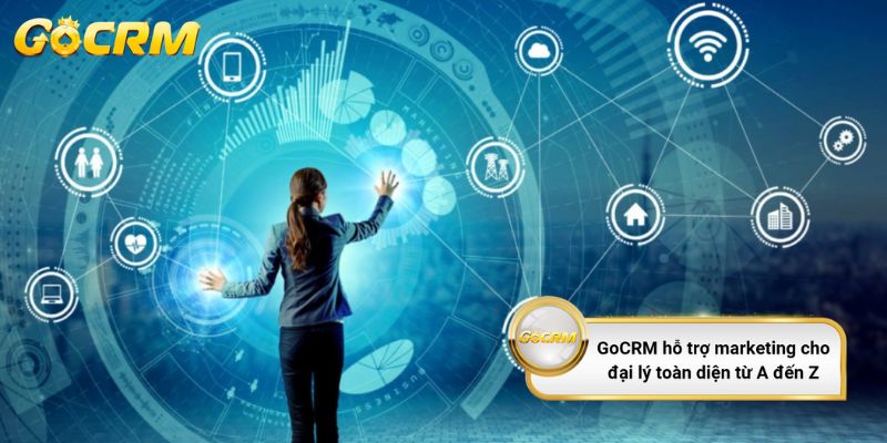 GoCRM hỗ trợ marketing cho đại lý toàn diện từ A đến Z