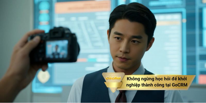 Không ngừng học hỏi để khởi nghiệp thành công tại GoCRM