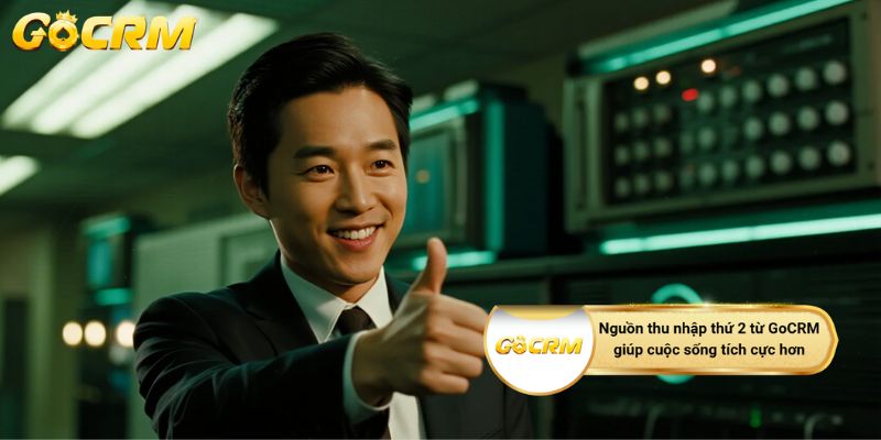 Nguồn thu nhập thứ 2 từ GoCRM giúp cuộc sống tích cực hơn