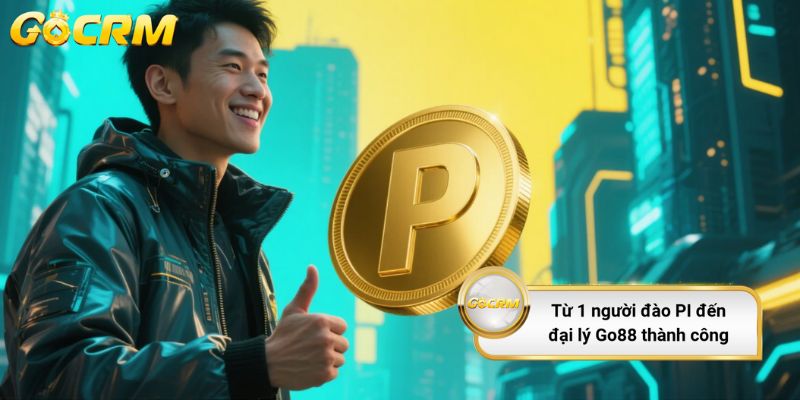 Từ 1 người đào PI đến đại lý Go88 thành công