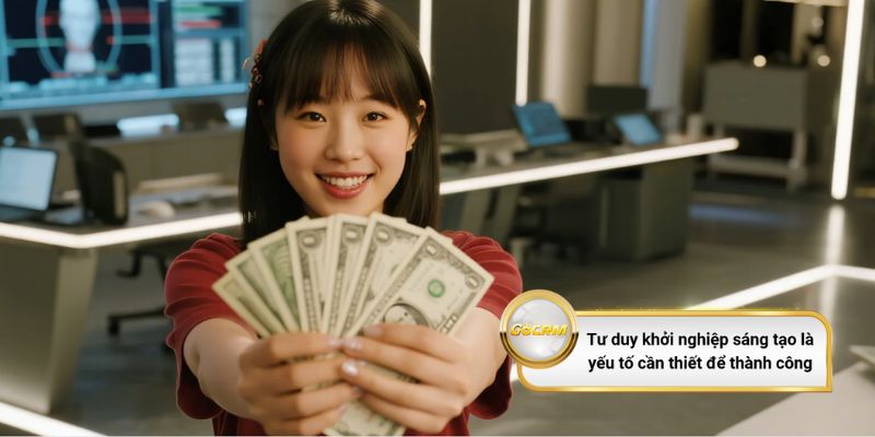Tư duy khởi nghiệp sáng tạo là yếu tố cần thiết để thành công