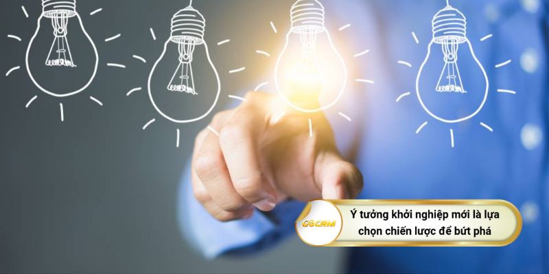 Ý tưởng khởi nghiệp mới là lựa chọn chiến lược để bứt phá